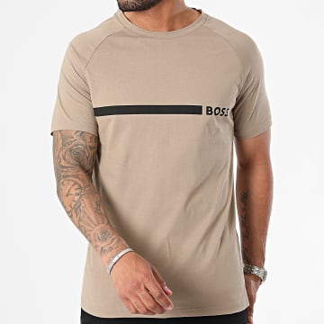 BOSS - Camiseta slim 50517970 Beige