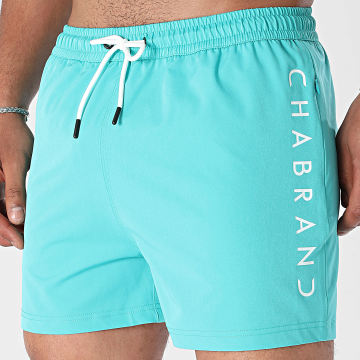 Chabrand - Shorts de baño azul turquesa 60612