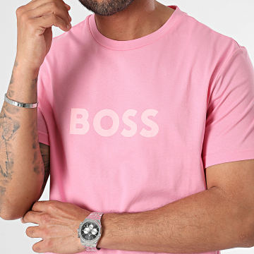 BOSS - Camiseta RN 50503276 Rosa