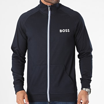 BOSS - Giacca con zip Authentic 50521768 Blu navy