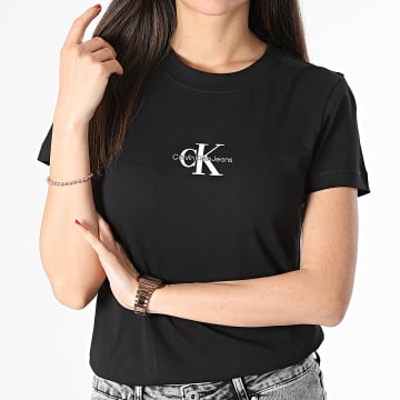 Calvin Klein - Tee Shirt Femme 3563 Noir