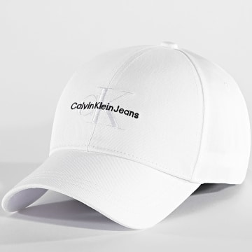 Calvin Klein - Cappello con logo Moo ricamato 2180 Bianco