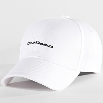 Calvin Klein - Cappello con ricamo Inst 2144 Bianco
