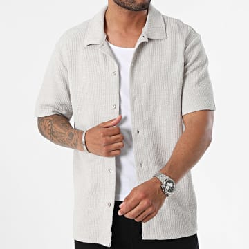 Classic Series - Camisa de manga corta beige claro