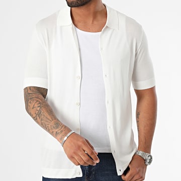 Frilivin - Chemise Manches Courtes Blanc