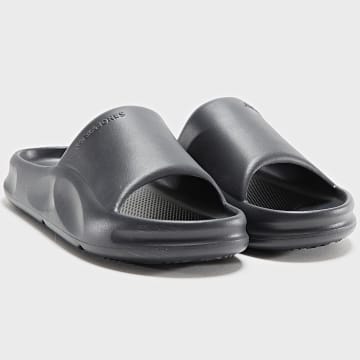 Jack And Jones - Claquettes Status Gris Anthracite