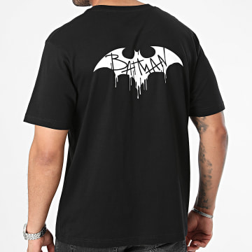 DC Comics - Tee Shirt Oversize Batman Graffiti Noir