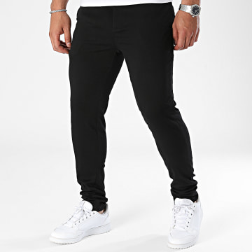 Frilivin - Pantalon Chino Noir