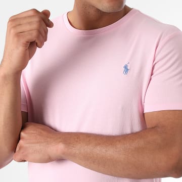 Polo Ralph Lauren - Slim Tee Shirt Original Player Rosa