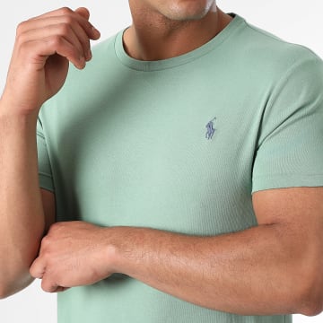 Polo Ralph Lauren - Slim Tee Shirt Original Player Verde chiaro