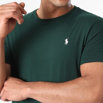Polo Ralph Lauren - Tee Shirt Slim Classics Vert Foncé