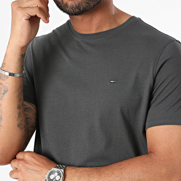 Tommy Jeans - Tee Shirt Tjm Xslim Jersey 4411 Gris Anthracite