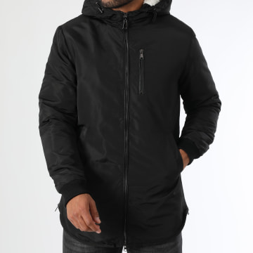 LBO - Parka con forro Sherpa 1339 Negro