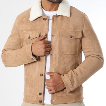 LBO - Veste Suedine 1115 Camel