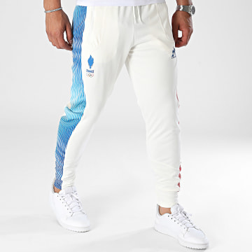 Le Coq Sportif - Pantalón de entrenamiento para los Juegos Olímpicos de 2024 2420431 Beige