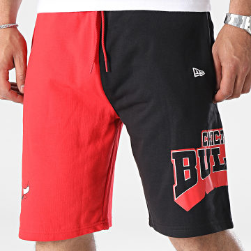 New Era - Grafische Chicago Bulls NBA Joggingshort 60502603 Zwart Rood