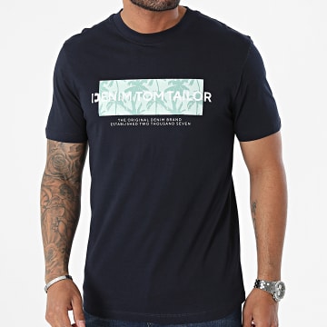 Tom Tailor - Tee Shirt 1042057-XX-12 Bleu Marine