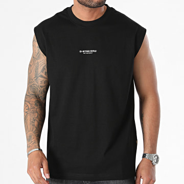 G-Star - Tee Shirt Sans Manches Boxy D24567-C336 Noir