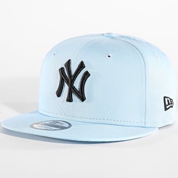 New Era - Casquette Snapback 9Fifty League Essentials NY 60503388 Bleu Clair