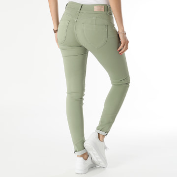 Tiffosi - Jean Skinny Femme Double Up 10054557 Vert Clair