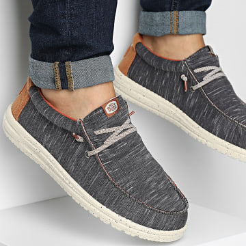 Hey Dude - Mocasines Wally Jersey Charcoal