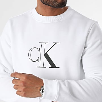 Calvin Klein - Sweat Crewneck 6034 Blanc