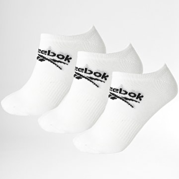 Reebok - Pack De 3 Pares De Calcetines Invisibles R0353 Blancos