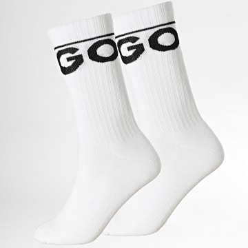 HUGO - Lote de 2 pares de calcetines 50510647 Blanco