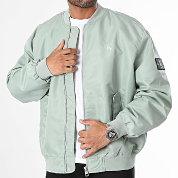 Calvin Klein - Veste Zippée 5110 Vert Clair