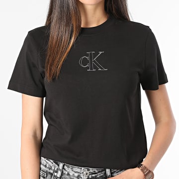 Calvin Klein - Tee Shirt Femme 4791 Noir