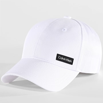 Calvin Klein - Casquette Essential Patch 0487 Blanc