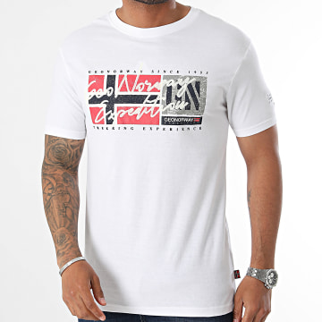 Geographical Norway - Tee Shirt Blanc