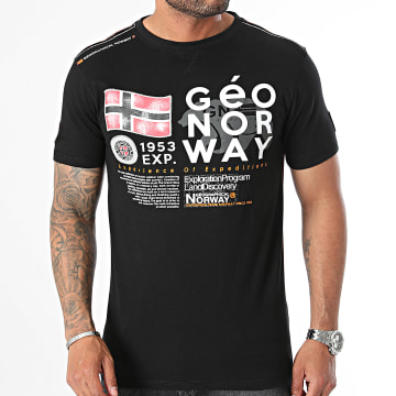 Geographical Norway - Zwart T-shirt