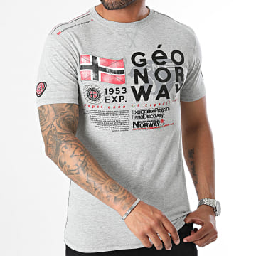 Geographical Norway - Grijs T-shirt