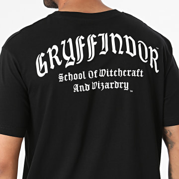 Harry Potter - Maglietta oversize Gryffindor nera