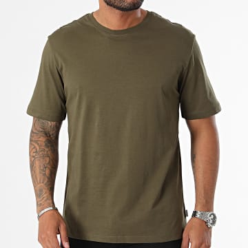 Jack And Jones - Tee Shirt Organic Basic Vert Kaki