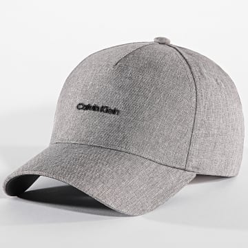 Calvin Klein - Casquette Line Quilt 2000 Gris Chiné