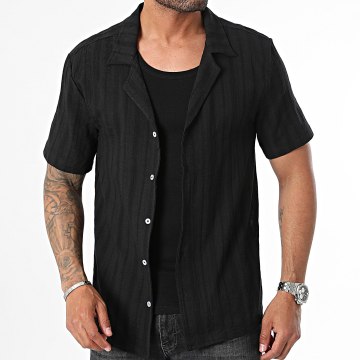 Frilivin - Chemise Manches Courtes Noir