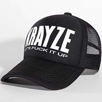 Krayze - Cappello da camionista KRY005 Nero