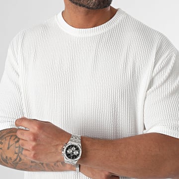 Uniplay - Tee Shirt Texturé YC100 Blanc