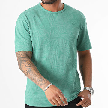 Jack And Jones - Tee Shirt Lunael Vert