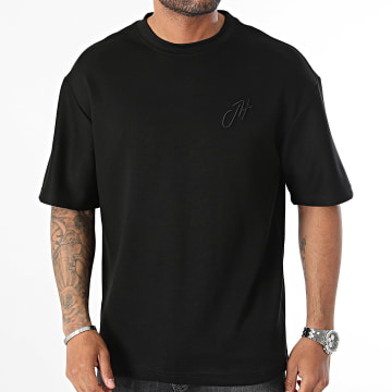 John H - Tee Shirt Oversize Large Noir