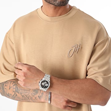 John H - Camel oversized T-shirt