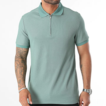 John H - Poloshirt met korte mouwen Groen