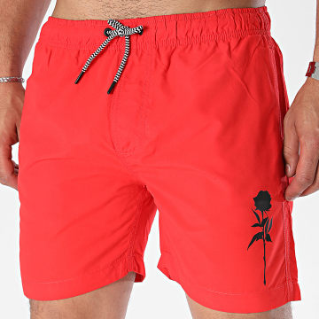 Luxury Lovers - Pantaloncini da bagno Red Roses