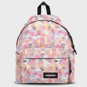 Eastpak - Sac A Dos Padded EK000620 Blanc Violet Rose Jaune