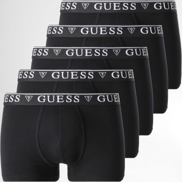Guess - Lot De 5 Boxers U4YG16-K6YW1 Noir