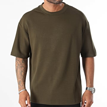 John H - Khaki Groen Oversized T-shirt