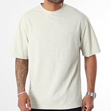 John H - Tee shirt Beige