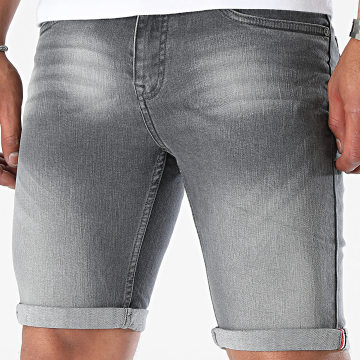 La Maison Blaggio - Pantaloncini di jeans grigi Vella